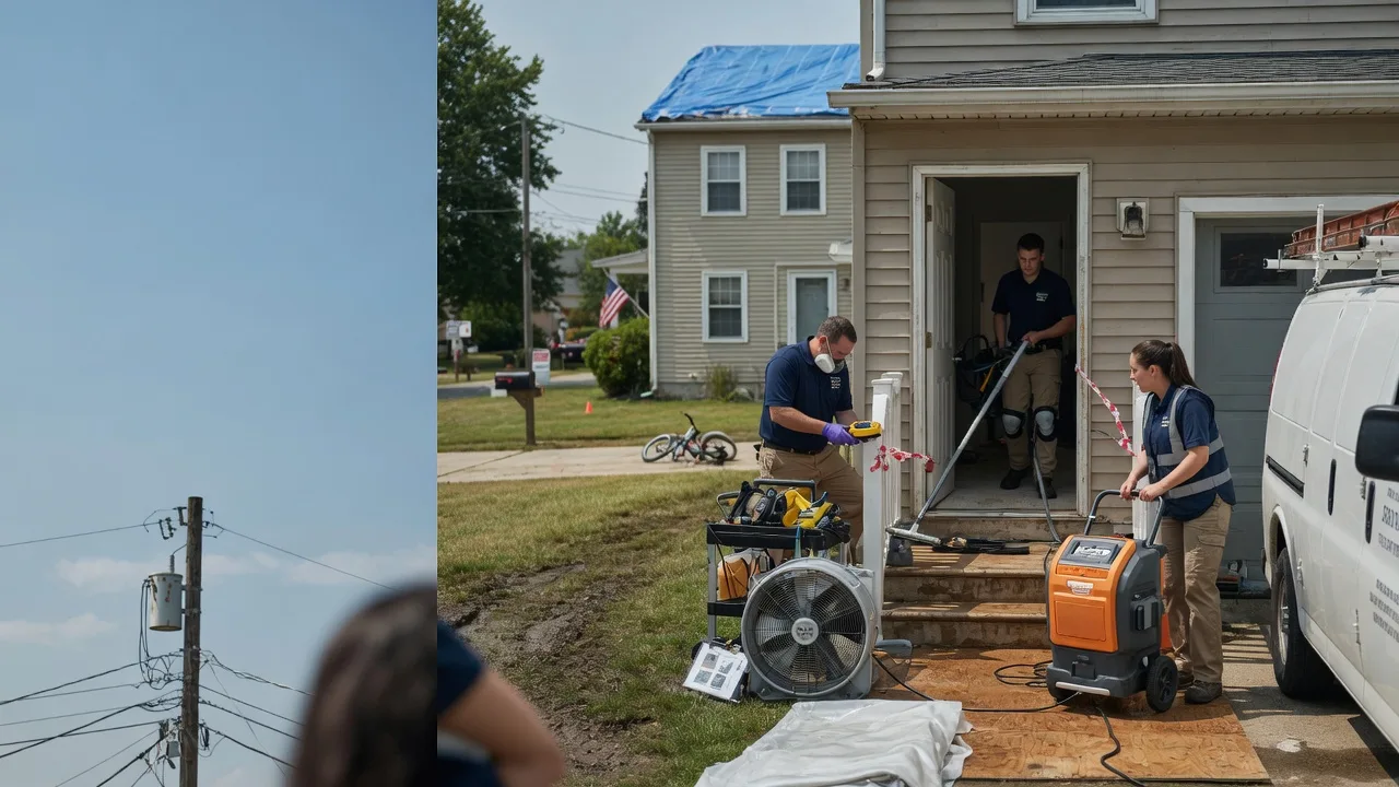 Water Damage Repair in Four Oaks, NC near me